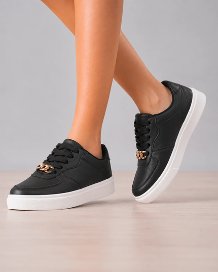 Zapatillas Urbanas Mujer Buenos Aires - Negro