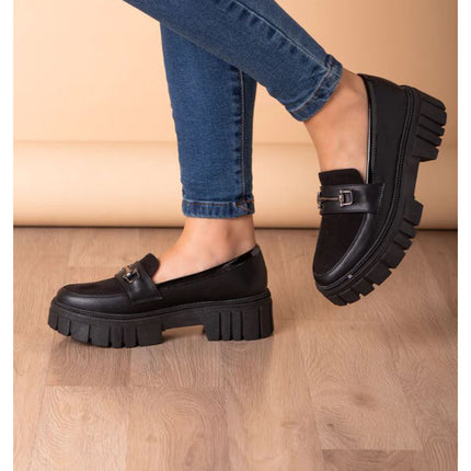 Mocasin Caen - Negro Gamuza