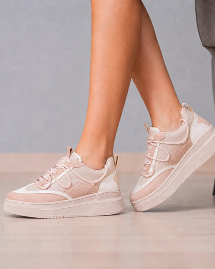 Zapatillas Urbanas Mujer Cameron - Beige