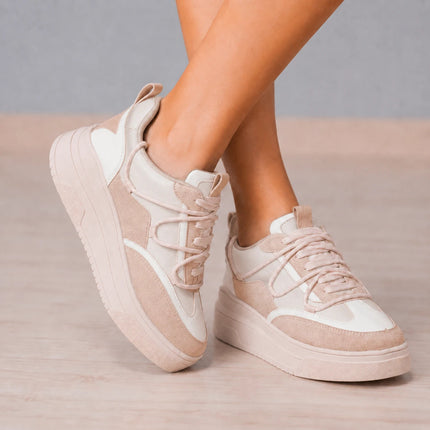 Zapatillas Urbanas Mujer Cameron - Beige