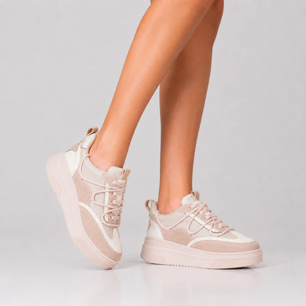 Zapatillas Urbanas Mujer Cameron - Beige