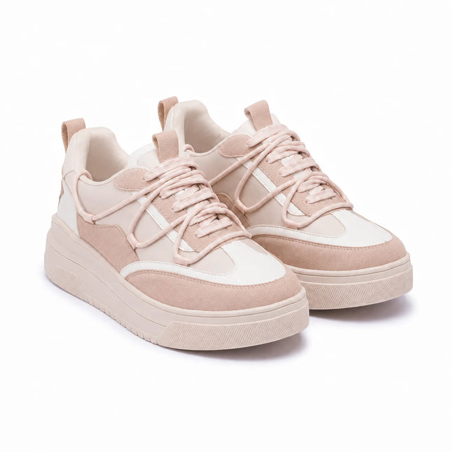 Zapatillas Urbanas Mujer Cameron - Beige
