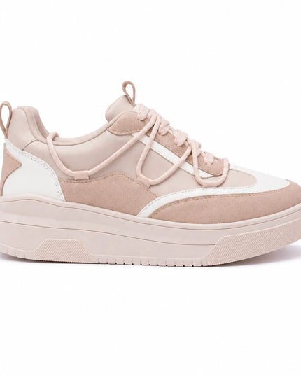 Zapatillas Urbanas Mujer Cameron - Beige