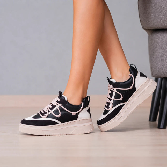 Zapatillas Urbanas Mujer Cameron  - Negro