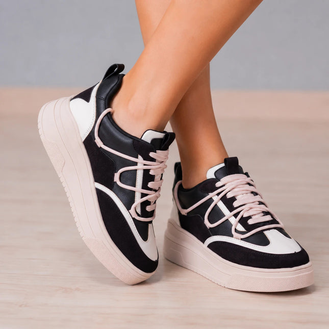Zapatillas Urbanas Mujer Cameron  - Negro