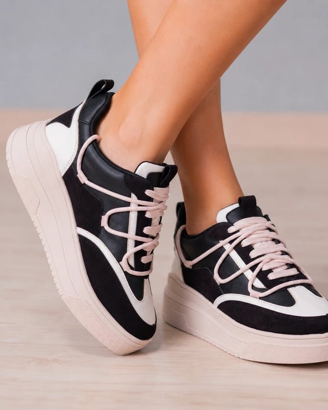 Zapatillas Urbanas Mujer Cameron  - Negro