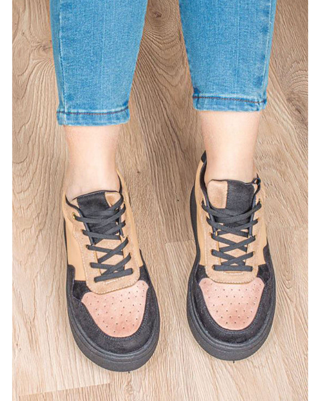 Zapatilla Cancun - Beige Rosado