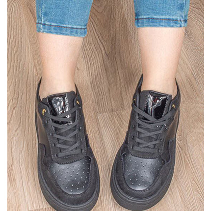 Zapatillas Urbanas Mujer Cancun - Negro