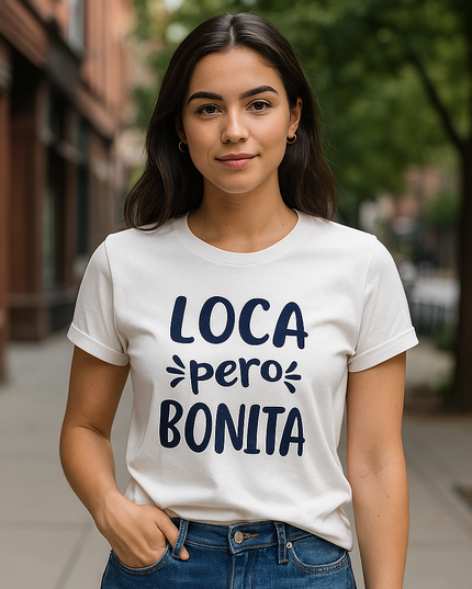 Polo Mujer - Loca pero bonita