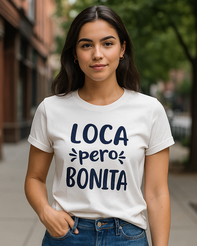 Polo Mujer - Loca pero bonita