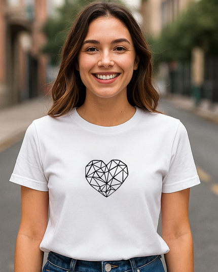 Polo Mujer - Corazon de Cristal