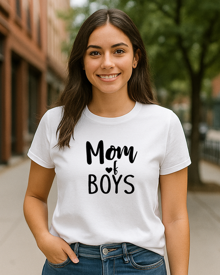 Polo Mujer - Mom of Boys