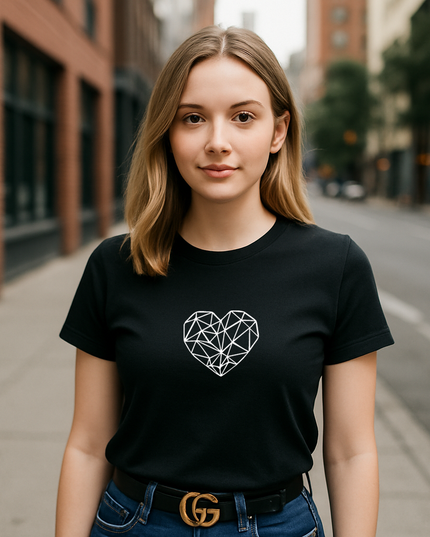 Polo Mujer - Corazon de Cristal