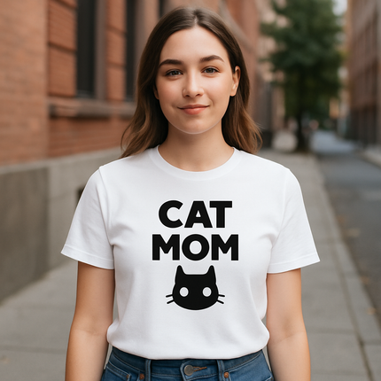 Polo Mujer - Cat Mom