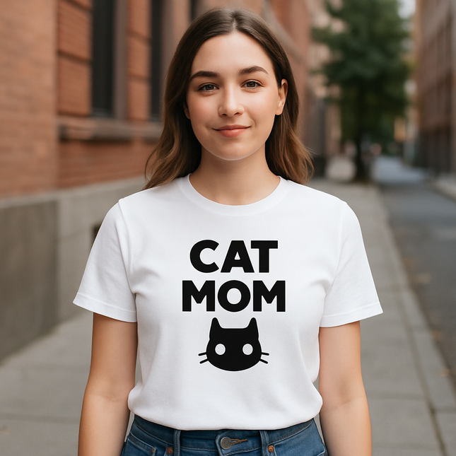 Polo Mujer - Cat Mom