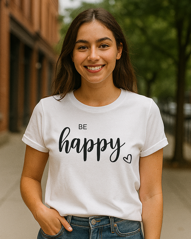 Polo Mujer - Be Happy