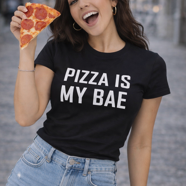 Polo Mujer - Pizza is My Bae