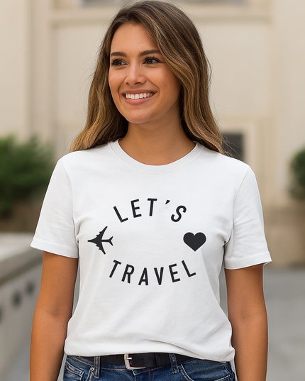 Polo Personalizado - Lets Travel