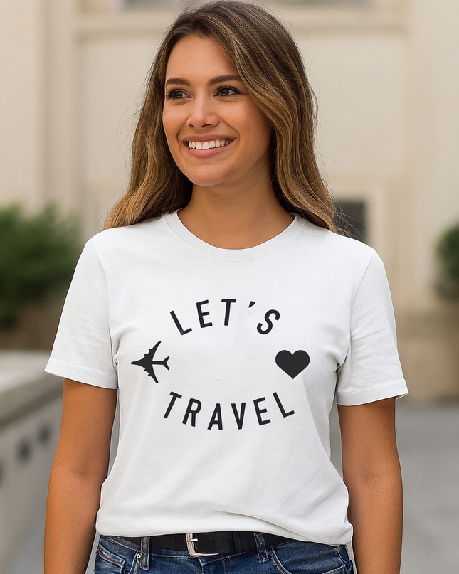 Polo Personalizado - Lets Travel
