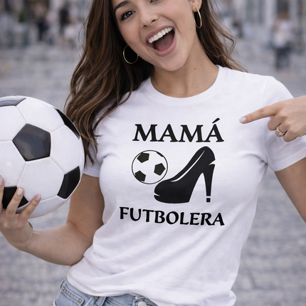 Polo Mujer - Mamá futbolera