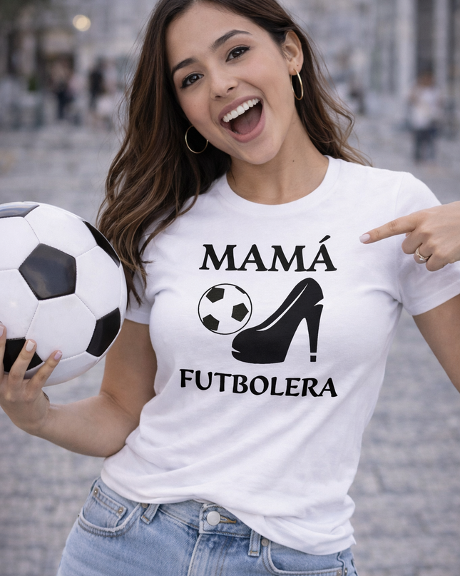 Polo Mujer - Mamá futbolera