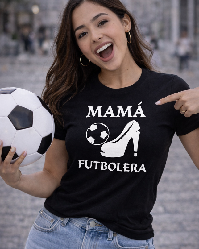 Polo Mujer - Mamá futbolera