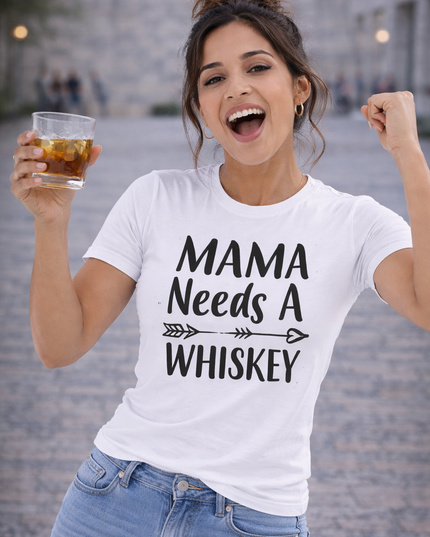 Polo Mujer - Mamá needs a whiskey
