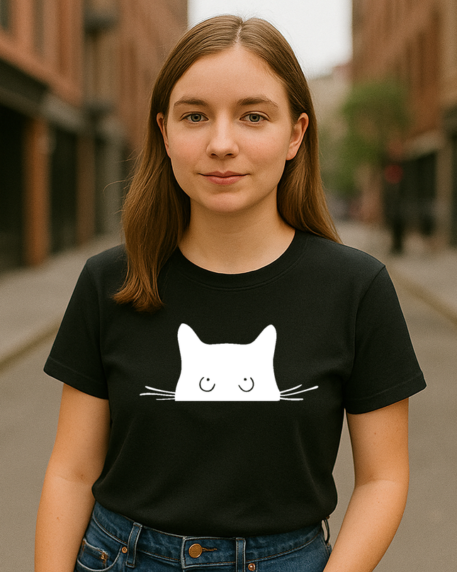 Polo Mujer - Gato Negro