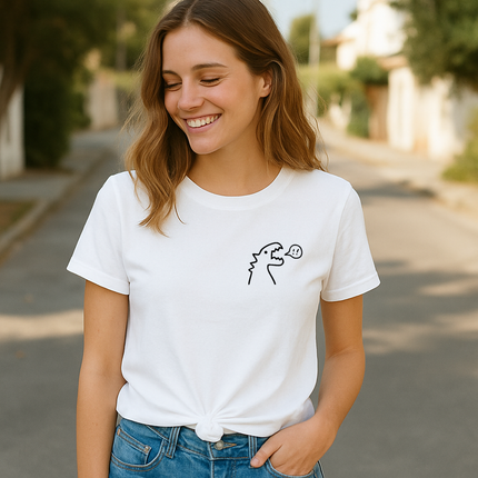 Polo Mujer - Dinosaurio