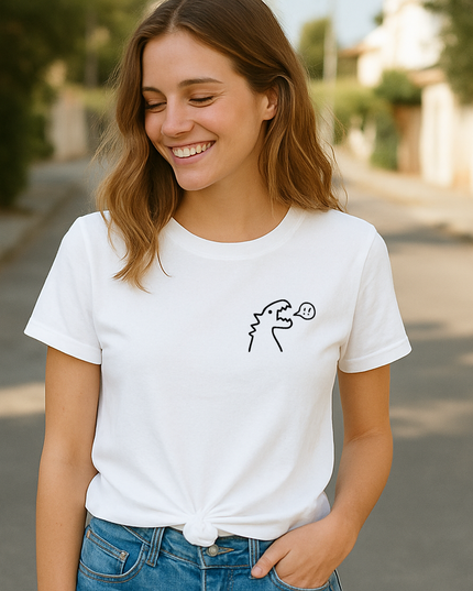 Polo Mujer - Dinosaurio