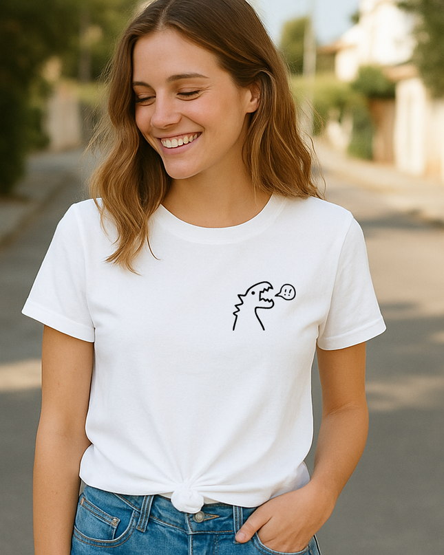 Polo Mujer - Dinosaurio