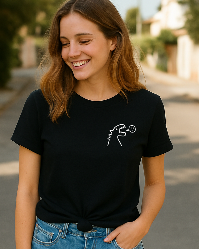 Polo Mujer - Dinosaurio