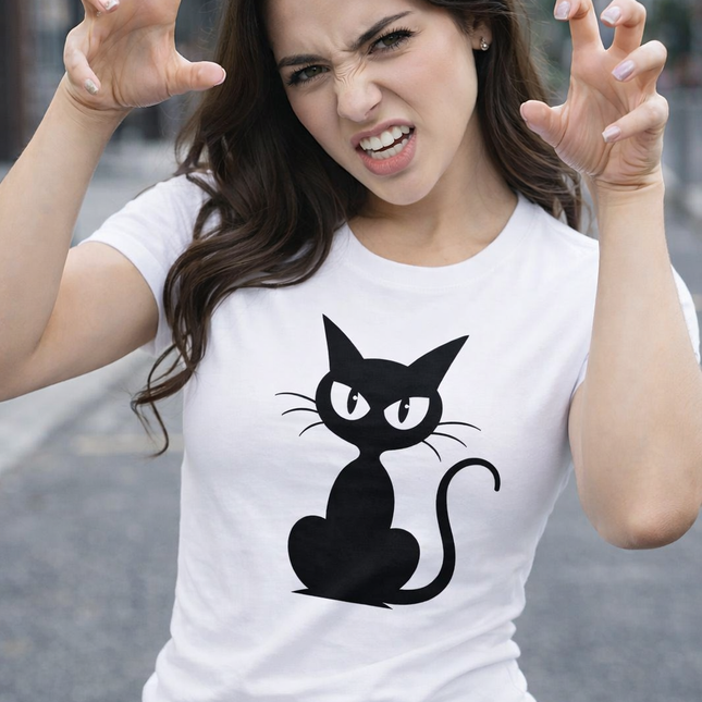 Polo Mujer - GATO NEGRO