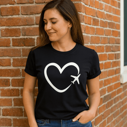 Polo Mujer - Corazon Avion