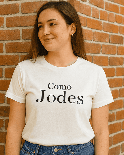 Polo Mujer - Como jodes