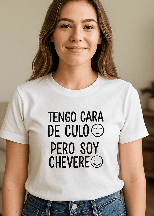 Polo Mujer - Tengo Cara de