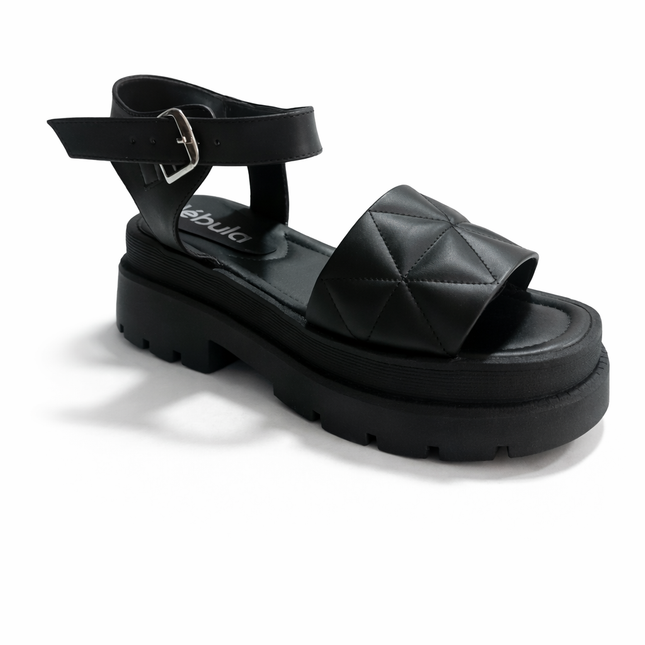 Sandalias Casuales Mujer Prada 2.0 - Negro
