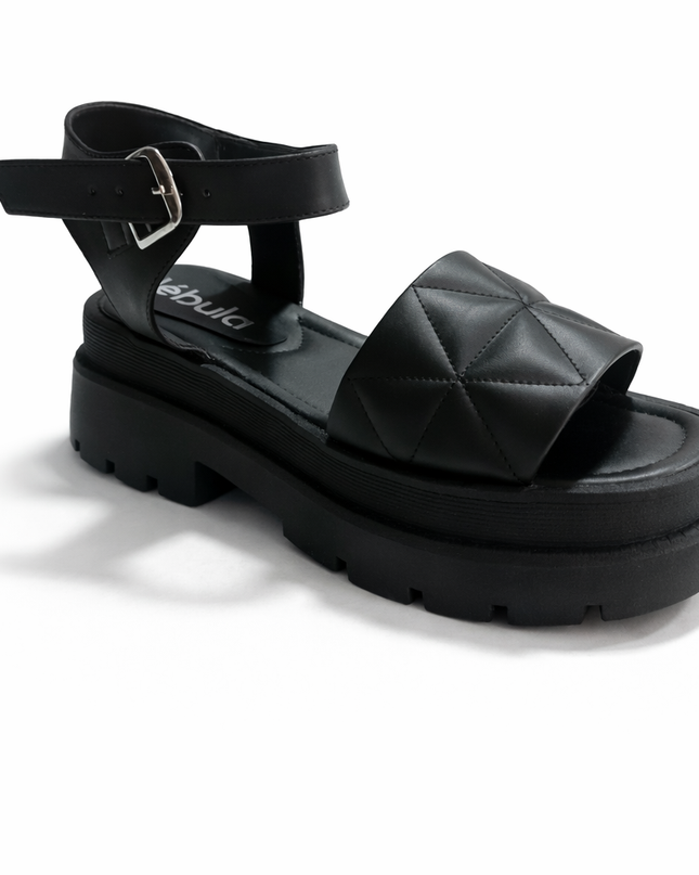 Sandalias Casuales Mujer Prada 2.0 - Negro