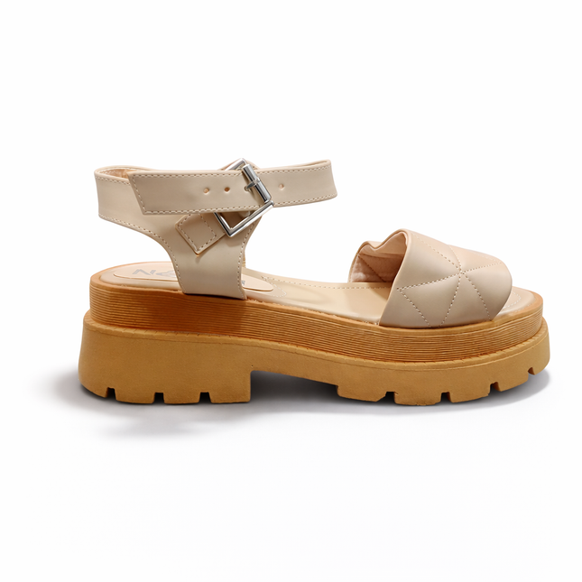 Sandalias Casuales Mujer Prada 2.0 - Camel