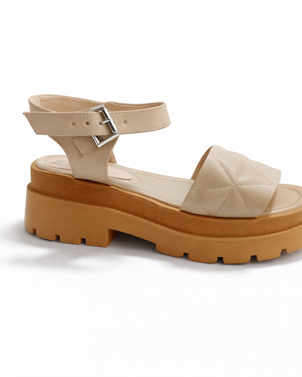 Sandalias Casuales Mujer Prada 2.0 - Camel