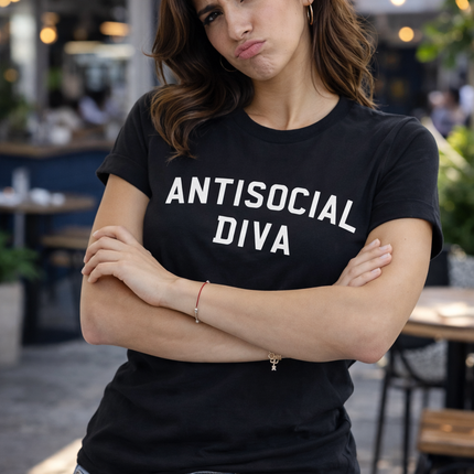 Polo Mujer - Antisocial Diva