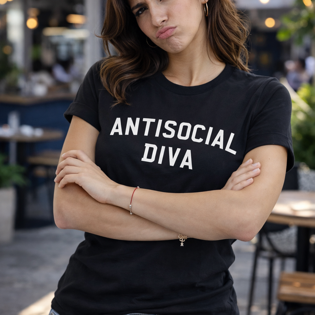 Polo Mujer - Antisocial Diva
