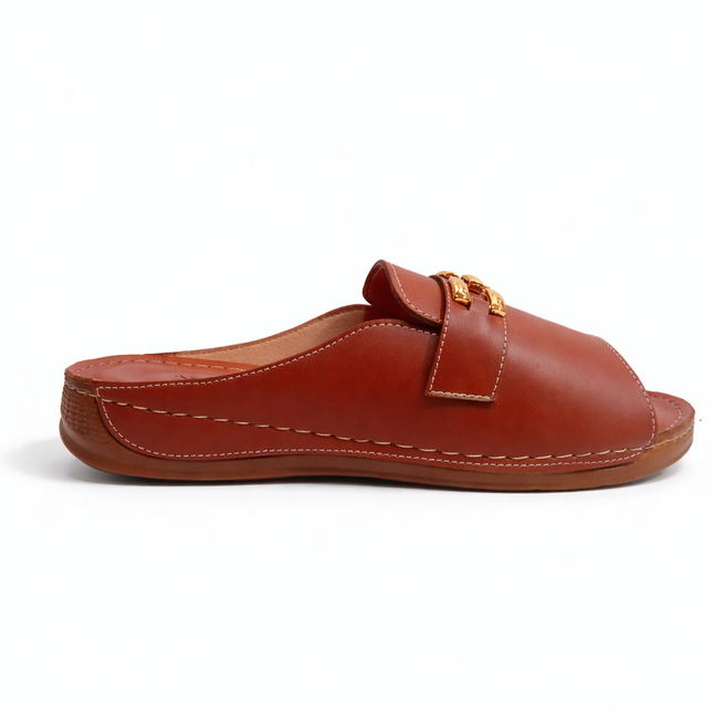 Sandalias Casuales Mujer Karker - Marron