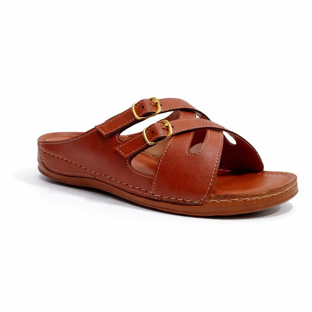 Sandalias Casuales Mujer  Herinodes - Marron