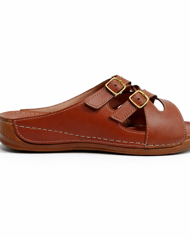 Sandalias Casuales Mujer  Herinodes - Marron