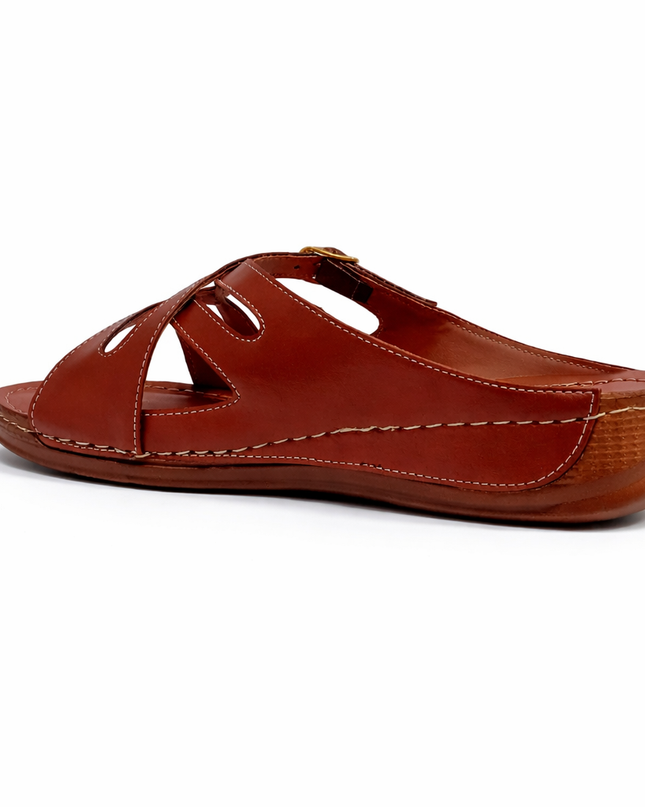 Sandalias Casuales Mujer  Herinodes - Marron