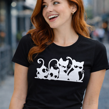 Polo Mujer - Gatos