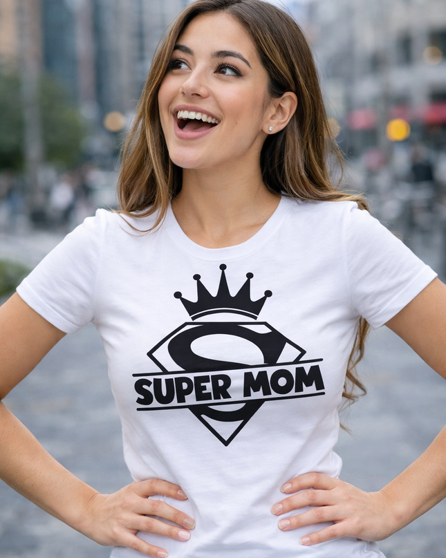 Polo Mujer - Super mom