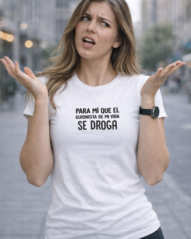 Polo Mujer - El Guionista De Mi Vida Se Droga