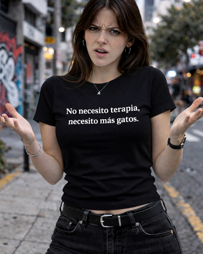 Polo Mujer - Necesito mas gatos